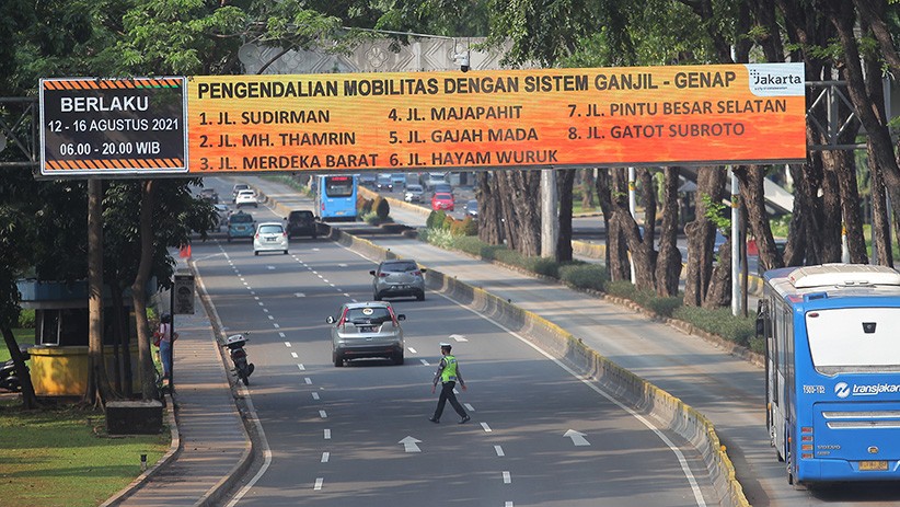 Ganjil-Genap untuk Kendaraan Roda Empat Kembali Berlaku di DKI Jakarta