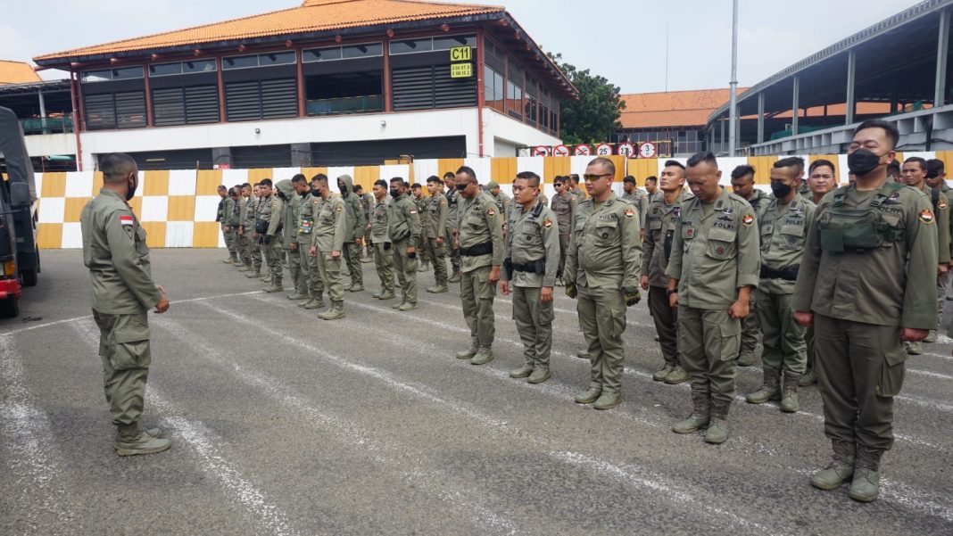 Satbrimob Polda Banten Lakukan Penjemputan Personel Yang telah Melaksanakan Penugasan BKO