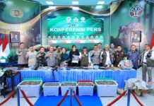 Polda Riau Bekuk 15 Tersangka Jaringan Perburuan Gajah Sumatera Lintas Provinsi