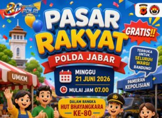 Sambut HUT Bhayangkara ke-80, Polda Jabar Gelar Pasar Rakyat, Perkuat Kedekatan dengan Masyarakat