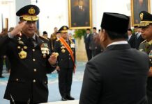 Prabowo Resmi Lantik Suyudi Ario Seto Sebagai Kapolri, Wahyu Hadiningrat Menjabat Wakapolri