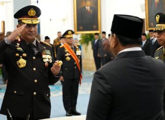 Prabowo Resmi Lantik Suyudi Ario Seto Sebagai Kapolri, Wahyu Hadiningrat Menjabat Wakapolri